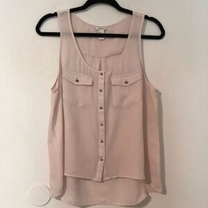 Forever 21 Blush Pink Sleeveless Top
